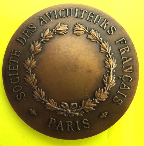 Medalla FRANCIA Premio París. SOCIETE DES AGRICULTEURS Ø 36 mm 24 gr Nº2 - Imagen 8 de 11