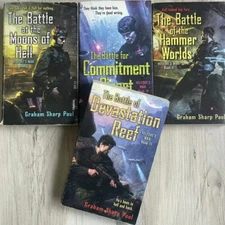 Helfort’s War Series by Graham Sharp Paul Books 1–4 Del Rey Sci-Fi Military Lot