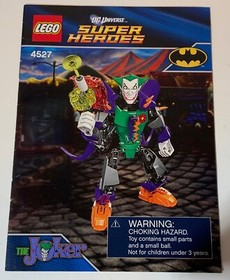 Lego Super Heroes Instruction Manuals Only 4527 4530 4526 4528 Joker Batman etc