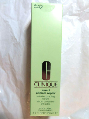CLINIQUE SMART CLINICAL REPAIR WRINKLE CORRECTING SERUM 50ML 1.7Oz BRAND NEW 