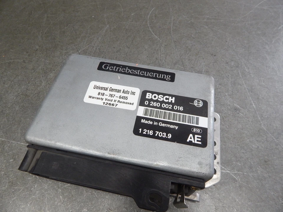 BMW 1988 735i TCM Transmission Control Unit 0260002016 - Imagem 2 de 4