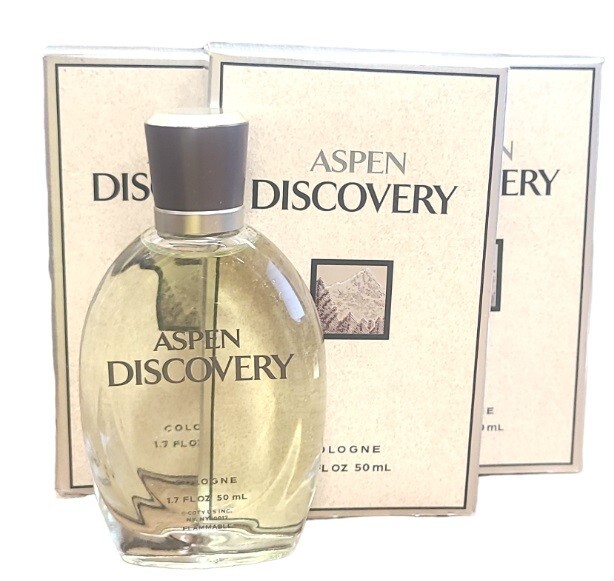 Aspen Discovery by Coty Cologne   1.7 oz / 50 ml For Men SPLASH -NEW