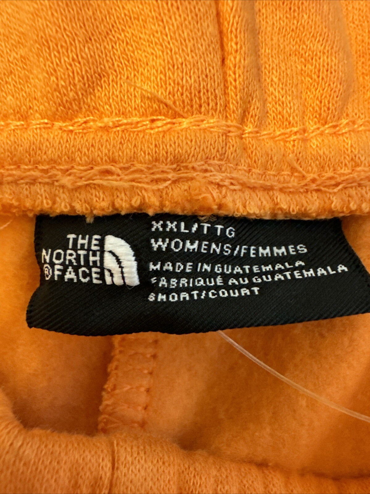 THE NORTH FACE Shorts Women’s 2XL Orange Half Dome Fleece Standard Fit Pockets image 4