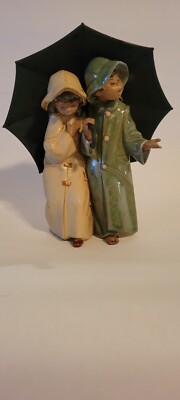 lladro Under The Rain