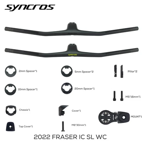 Full Carbon MTB Bicycle Integrated Cockpit Handlebar 740-780mm -20° UD Matte - Picture 3 of 48