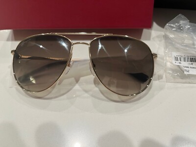 NEW Authentic Salvatore Ferragamo Aviator Unisex Sunglasses Amazon.com: Salvatore Ferragamo Aviator Sunglasses SF131S  main image 4