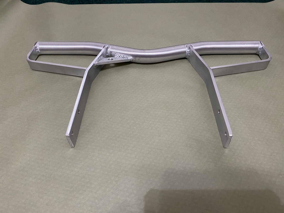 Kfx 700 Grab Bar Bumper Rack Brushed Aluminum. | eBay