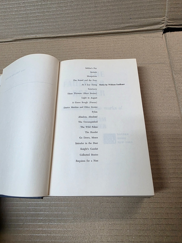 The Faulkner Reader Selections from the works William Faulkner Hardback AA47 - Picture 4 of 17