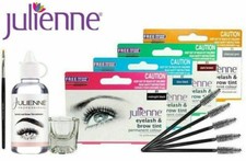 Julienne Professional Tinting Eyelash & Eyebrow Dye Tint Lash Kit All Colours