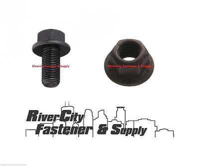 1000 Boulons à Embase Grade 8, 3/8-16x1-1/4 Pouce - Pour Silos à Grains, Charpente Métallique, Bâtiment