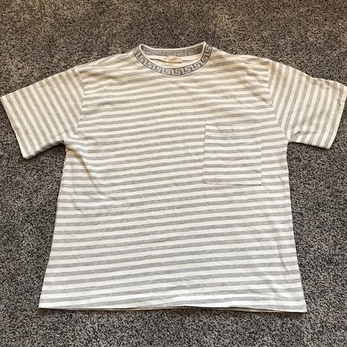 Vintage 90s Made In USA Striped Pocket 