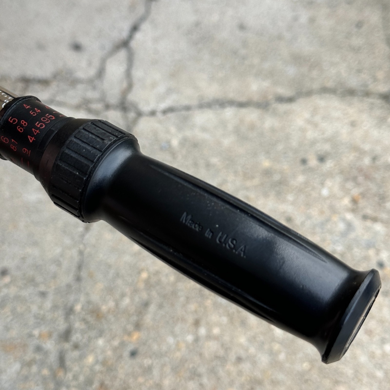 Vintage Sears CRAFTSMAN USA 44595 Microtork 1/2" Drive Torque Wrench