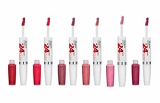 Maybelline Super Stay 24 Color Liquid Lip Balm/Topcoat (0.77Oz-0.63Oz) YOU PICK!