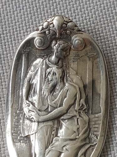 SELTENER GORHAM STERLINGSILBER MYTHOLOGIQUE 1894 MULTIMOTIV LÖFFEL - Bild 14 von 16