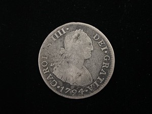 1794-IJ Peru Lima 2 Reales - Charles IV - Spanish Colonial Silver Nice Details