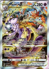 Mewtwo VSTAR Ultra Rare Crown Zenith: Galarian Gallery GG44/GG70 NM