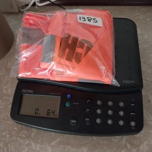 Orange Safety Vest w/ Reflective Strips XL Safety Gear High Visibility Costume image 21
