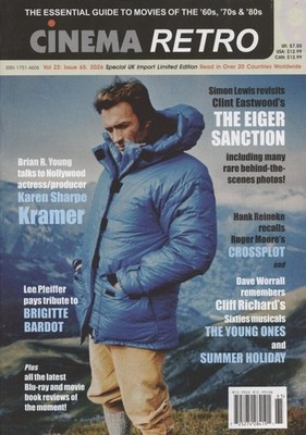 Cinema Retro Magazine Issue 65, 2026 - Clint Eastwood