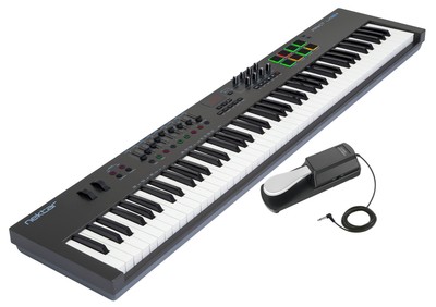 Nektar Impact LX88+ Keyboard USB MIDI Controller Tasten Studio Bitwig 8-Track
