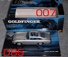 1 43 007 Aston Martin DB5 Silver with Gimmick GOLD FINGER James BOND Aston Marti