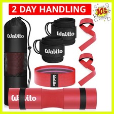 7Pcs ,Gym Accessories for Women with Bar Bad,Bench Press, with Gym Ankle Stra...