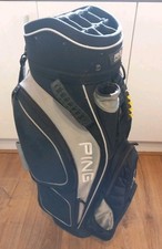 Ping Discover 14 Way Cart Trolley Golf Club Bag Black Grey