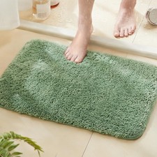Super Soft Shaggy Bathroom Rugs, Absorbent Thick Non Slip Microfiber Bath