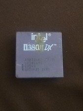 Intel 386DX-20 Mhz PGA Processor i386 A80386 386 CPU SX217 Rare Vintage 1985