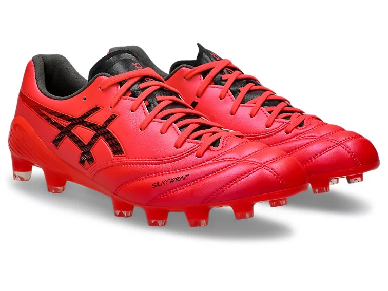 ASICS Soccer Cleats DS LIGHT X-FLY 6 Flash Red/Black 1101A076.600