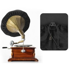 Dust Cover Protective Cover for Gramophone Horns Turntable CD Player Openings