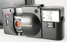 NEAR MINT/w Case Olympus XA A11 Flash 35mm Rangefinder Film Camera From JAPAN