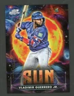 2025 Topps Cosmic Chrome Vladimir Guerrero Jr. Planetary Pursuit SP Sun #PPS-5