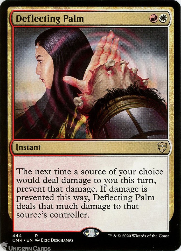 Deflecting Palm Rare MTG Card : Commander Legends Decks :