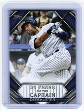 2020 Topps Update #YOC-11 Derek Jeter 20 Years of The Captain New York Yankees