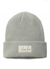 Columbia Script Logo Beanie Lost Lager II Ribbed Knit Cuffed Winter Hat OS NWT
