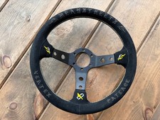 330mm Deep Dish Steering Wheel - Fit 6 Hole Hub Like Vertex Nardi Nrg Grip