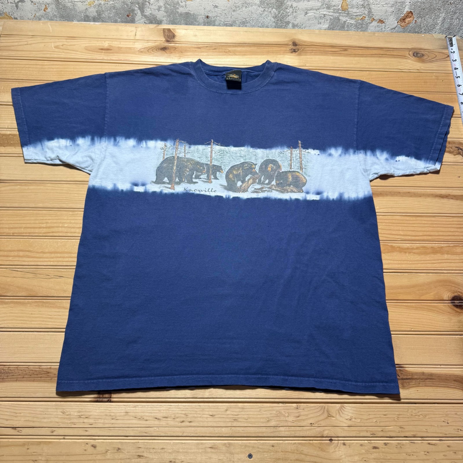 Vintage 90s Knoxville Tennessee Bears Wildlife Great Smoky Mountains T-Shirt XL