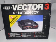 Vintage BEL VECTOR 3 IRT Model 976 Radar Detector Complete In Box TESTED WORKING