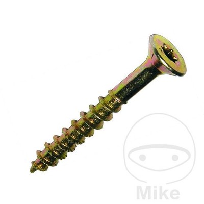 DRESSELHAUS Pack 100 countersunk head screws ABC SPAX 5X60 MM