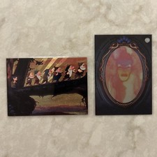 1993 Skybox Snow White Seven Dwarfs Cards SP1/SP2 Magic Mirror + Marching Home