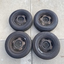 Volvo 240 Steel Wheels W New Tires Mounted Balanced Falken 14 740 940 5x108