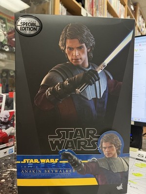 STAR WARS The Clone Wars Anakin Skywalker 1/6 Hot Toys Sideshow EXCLUSIVE TMS019