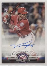 2018 Topps Salute Series 1 Rookies Victor Robles #SA-VR Rookie Auto RC 4l3