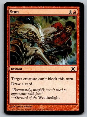 Stun 240/383 10th Edition Common LP MTG