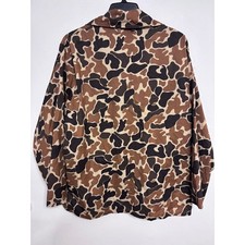 Vintage Saf-T-Bak Duck Camo Hunting Jacket and Pants Set Made in USA Mens 38x31