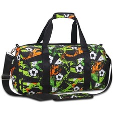 Boys Gymnastics Sports Dance Duffle Bag with Shoe Compartment Wet Pocket