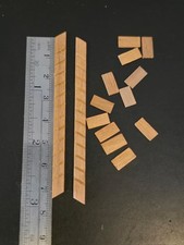 Ship Model Fittings Walnut Wooden Ship ladder 70mm x 6mm
