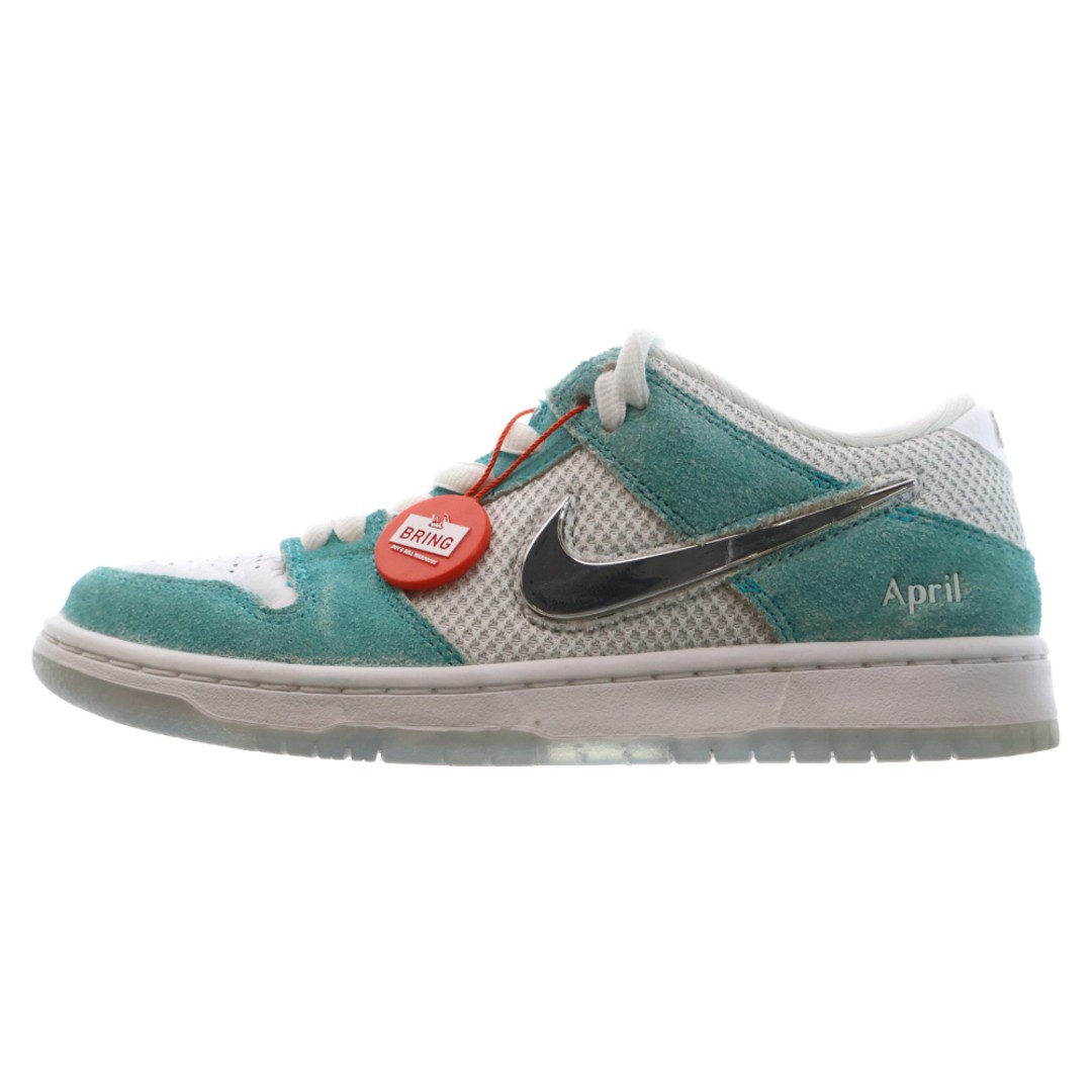 靴 nike sb dunk low pro qs April 23 Nike SB x April Skateboards Dunk Low Pro 'White and Multi