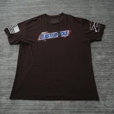 Grunt Style T Shirt Men Brown Cotton Short Sleeve 1776 US Snickers Tee 2XL
