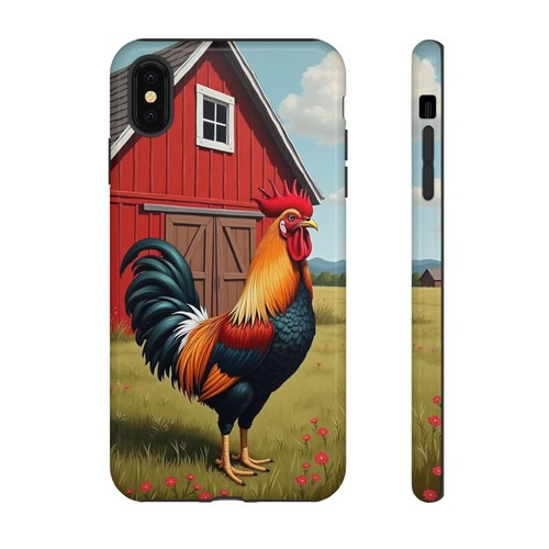 Rooster Tough Cases, Chicken Lovers Gift, Farm Animal Phone Cover, Protective - 第 126/256 張圖片